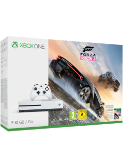 Игровая приставка Microsoft Xbox One S 500 Gb White + Forza Horizon 3